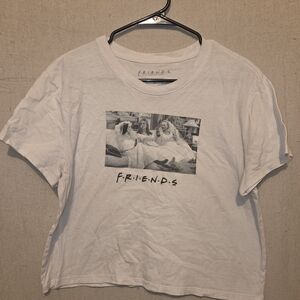 White Friends Graphic T-Shirt